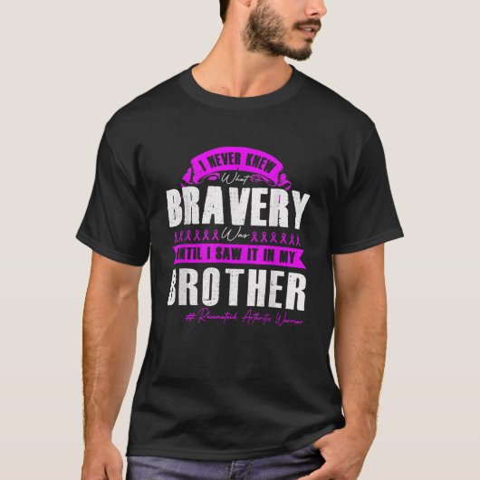 Rheumatoide Arthritis Warrior ich T-Shirt (Vorderseite)