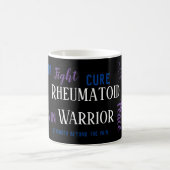 Rheumatoide Arthritis Warrior Kaffeetasse (Mittel)