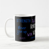 Rheumatoide Arthritis Warrior Kaffeetasse (Links)