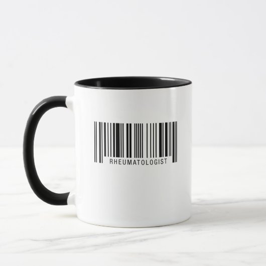 Rheumatologe-Barcode Tasse (Links)