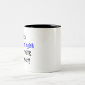 Rheumatologe Zweifarbige Tasse (Mittel)