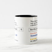 Rheumatologin Custom Gift Zweifarbige Tasse (Mittel)