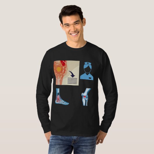 Rheumatology Nurse Sticker Pack - Rheumatology Nur T-Shirt (Vorne ganz)