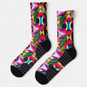 RHF-Kaleidoskop-Gitter Socken (Links)