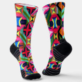RHF-Kaleidoskop-Gitter Socken (Gewinkelt)