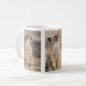 Rhian meerkat Tasse (Vorderseite Links)