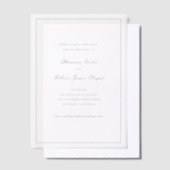 Rhianna Traditionelle Hochzeit speichern das Datum Pergament Einladungen (Versetzt)