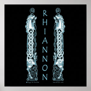 Rhiannon Celtic Art Prints Poster