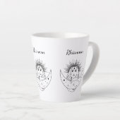 Rhiannon Celtic Welsh Moon Goddess Pagan Wicca Milchtasse (Rechte Ecke)