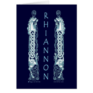 Rhiannon keltische Pferdekarte