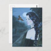 Rhiannon Postkarte (Vorne/Hinten)