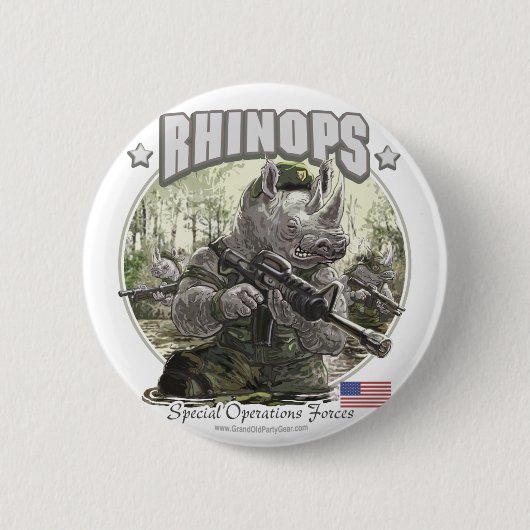 Rhin-Ops Knopf Button (Vorderseite)