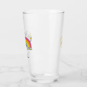 Rhinbow Nashorn-Regenbogen-Glas-Schale Glas (Links)