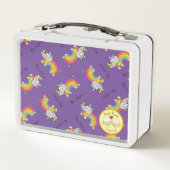 Rhinbow Rhino Lunch Box Orange (Rückseite)