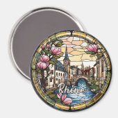 Rhine River Germany Magnet (Vorderseite/Rückseite)