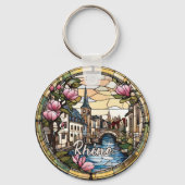 Rhine River Germany Schlüsselanhänger (Vorderseite)