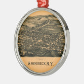 Rhinebeck 1890 ornament aus metall (Links)