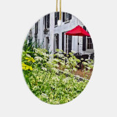 Rhinebeck NY - Außensitzplatz Keramik Ornament (Rechts)