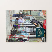 Rhinebeck NY - Shopping auf Market Street Puzzle (Horizontal)