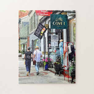 Rhinebeck NY - Shopping auf Market Street Puzzle