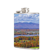 Rhinecliff Bridge im Herbst Flachmann (Links)