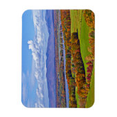 Rhinecliff Bridge im Herbst Magnet (Vertikal)