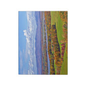 Rhinecliff Bridge im Herbst Notizblock (Rotiert)