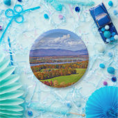 Rhinecliff Bridge im Herbst Pappteller (Party)