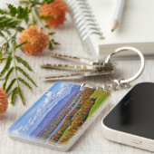 Rhinecliff Bridge im Herbst Schlüsselanhänger (Vorderseite rechts)