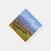 Rhinecliff Bridge im Herbst Serviette (Ecke)