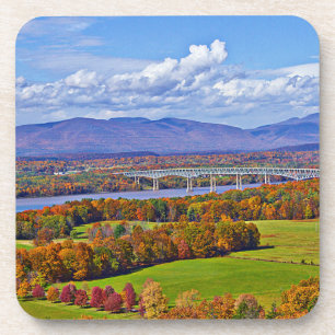 Rhinecliff Bridge im Herbst Untersetzer