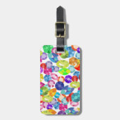 Rhinestone Gepäckanhänger (Vorderseite vertikal)