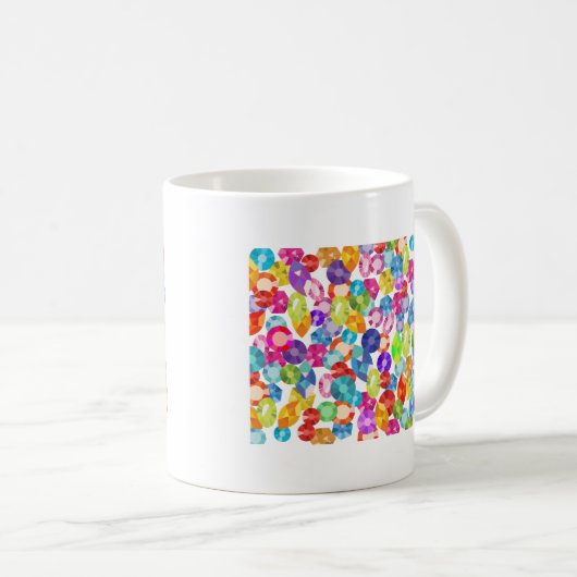 Rhinestone Kaffeetasse (VorderseiteRechts)