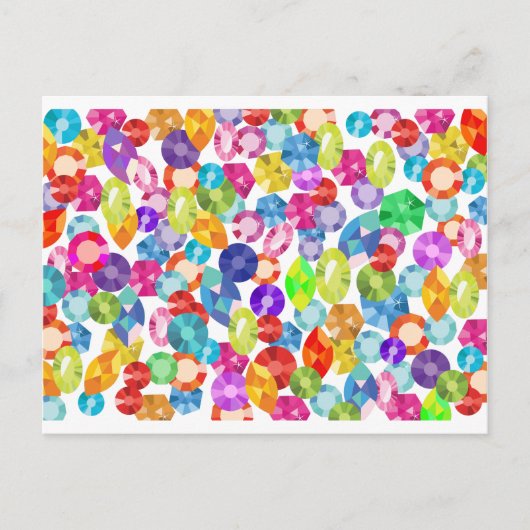 Rhinestone Postkarte (Vorderseite)