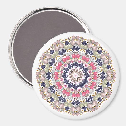 Rhinestone, Sequenzen, Konfetti Magnet (Vorderseite/Rückseite)