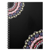 Rhinestone, Sequenzen, Konfetti, Perle Notizblock (Vorderseite)