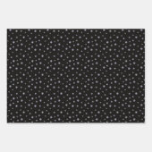 Rhinestones auf schwarz geschenkpapier set (Vorderseite 3)