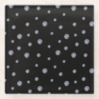 Rhinestones auf schwarz