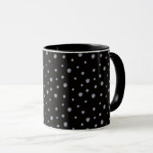 Rhinestones auf schwarz tasse (VorderseiteRechts)