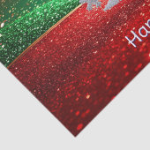 Rhinestones Snowman Holiday Tissue Paper Seidenpapier (Detail)