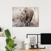 Rhino 1 Poster (Heimbüro)