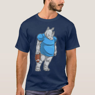 Rhino American Football Sports T-Shirt