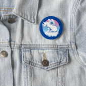 Rhino Angel - Rhinoceros Conservation Awareness Button (Beispiel)