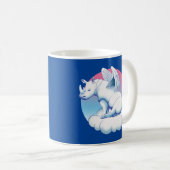 Rhino Angel - Rhinoceros Conservation Awareness Kaffeetasse (VorderseiteRechts)