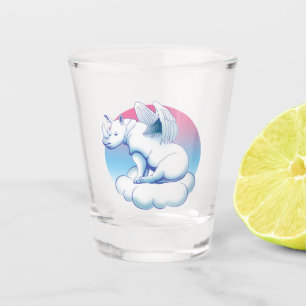 Rhino Angel - Rhinoceros Conservation Awareness Schnapsglas