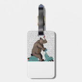 Rhino auf Moped Gepäckanhänger (Rückseite vertikal)