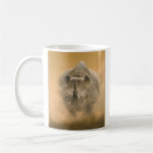 Rhino aufladen - Pastelle Kaffeetasse (Links)