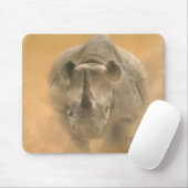 Rhino aufladen - Pastelle Mousepad (Mit Mouse)