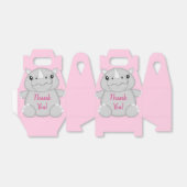 Rhino Baby Dusche Pink Geschenkschachtel (Ungefaltet)