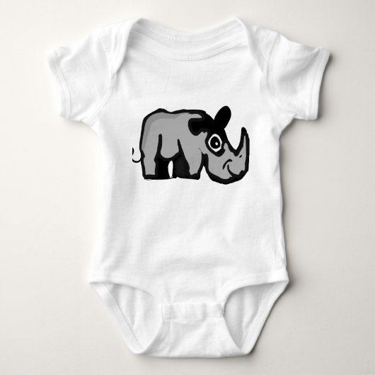 Rhino Baby Strampler (Vorderseite)